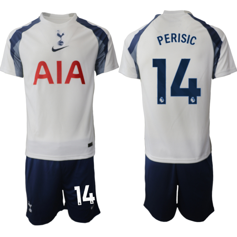 Men 2025-2026 Club Tottenham home White #14 Soccer Jersey->tottenham jersey->Soccer Club Jersey